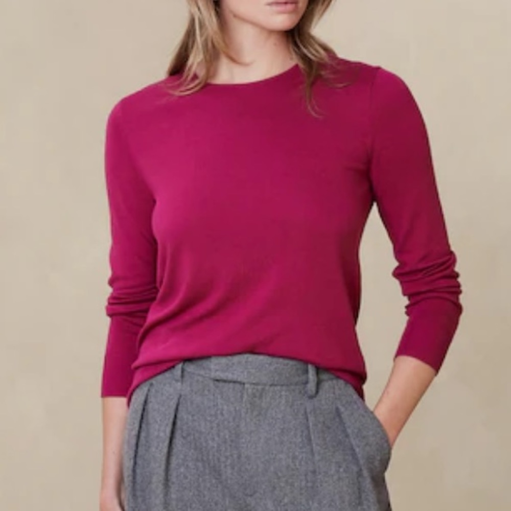 Two Merino Wool Sweaters
